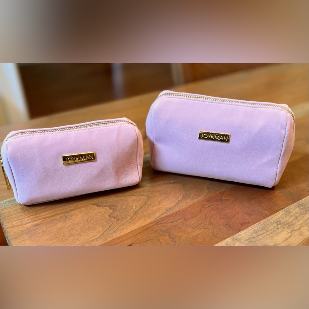 Cosmetics Bag Set (2) piece JOY & IMAN